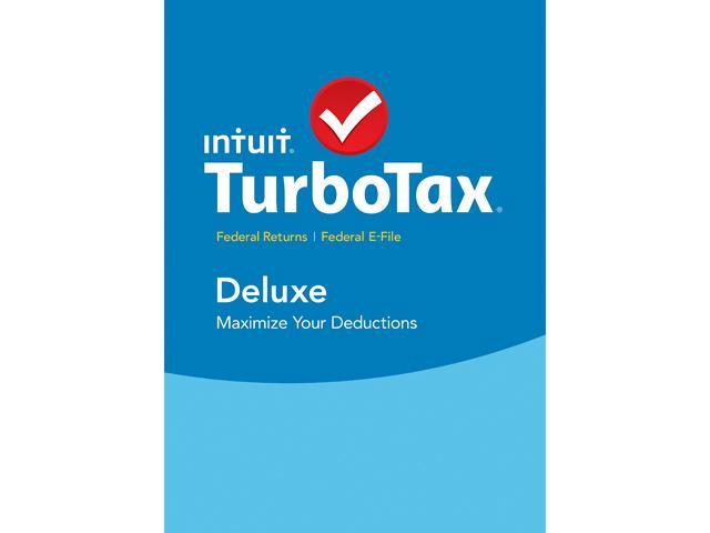Intuit TurboTax Deluxe 2015 Fed + Efile for Mac - Download