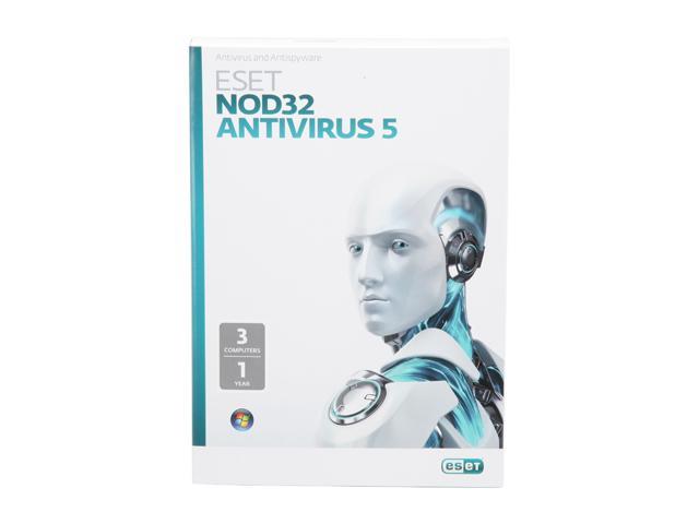 ESET NOD32 Antivirus 5 - 3 PCs