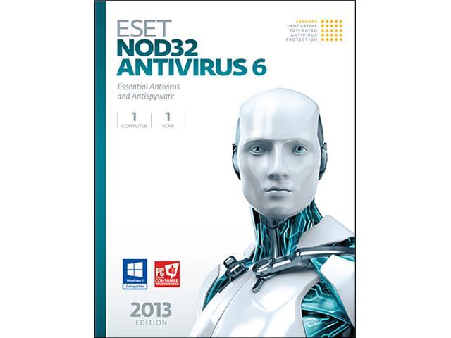 ESET Nod32 Antivirus 6 - 1 PC - OEM
