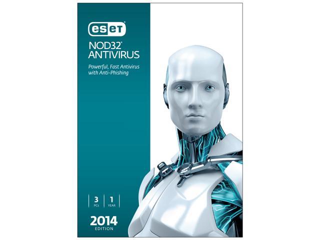 ESET NOD32 Antivirus 2014 - 3 PCs