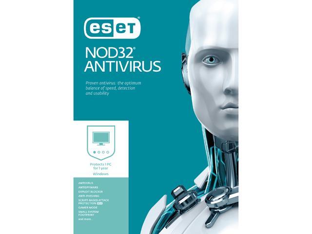 ESET NOD32 Antivirus 2017 - 1 PC