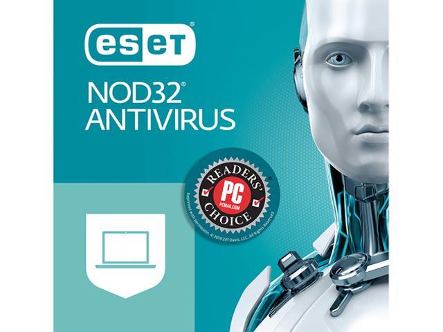 ESET NOD32 Antivirus 2019, 3 PCs 1 Year - Download