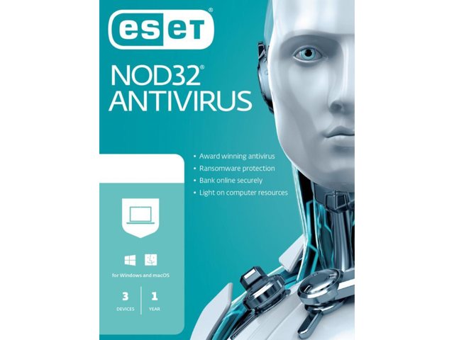 ESET NOD32 Antivirus 2024 - 3 Devices / 1 Year- Download