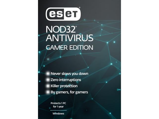 ESET NOD32 Antivirus 2023 Gamer Edition - 1 PC / 1 Year- Download