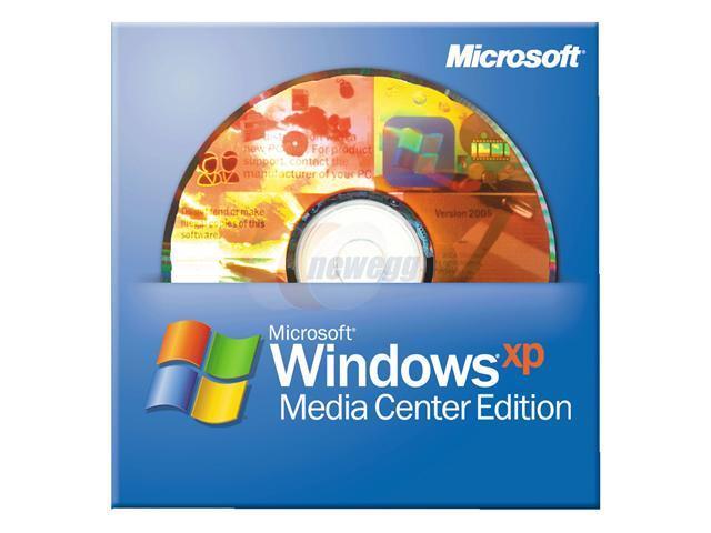 Microsoft Windows XP Media Center 2005 SP2B for System Builders - OEM