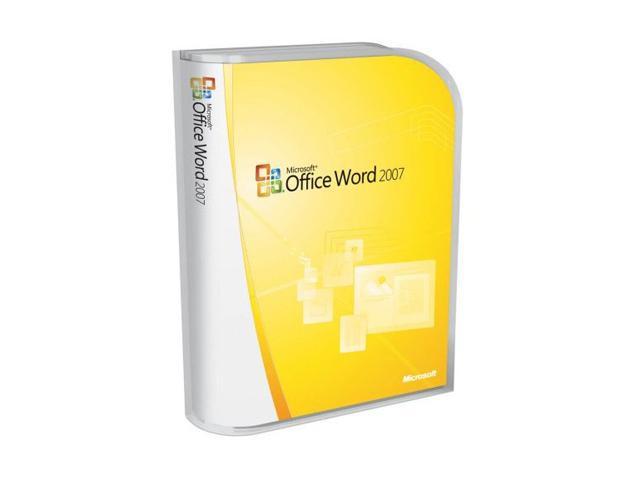 Microsoft Office Word Home and Student 2007