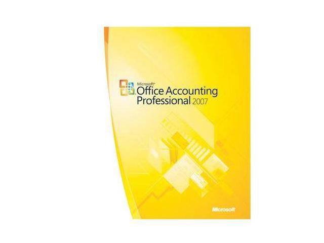 Microsoft Office Accounting Professional 2007 Upgrade - Newegg.com