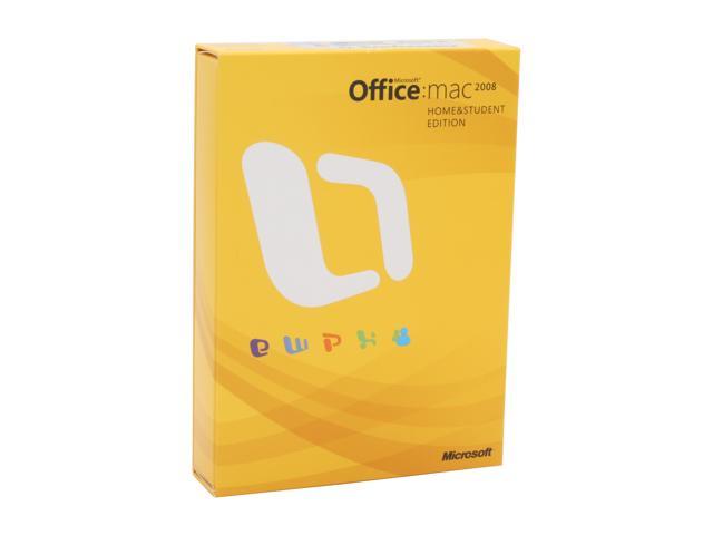 Microsoft Office Mac 2008 Home and Student