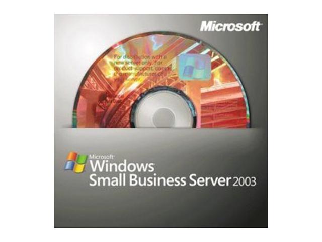 Microsoft Windows Small Business Server 2003 R2 Standard 1-2CPU w/WIN-Server SP2 Kit 5 CAL - OEM