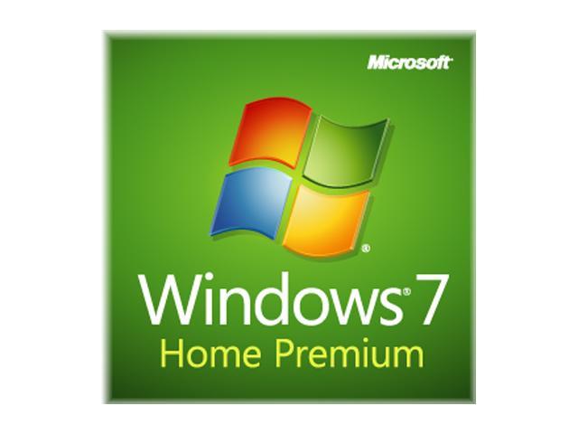 Microsoft Windows 7 Home Premium 64-bit 1-Pack for System Builders - OEM