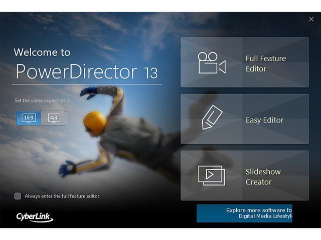 cyberlink powerdirector 13 free download