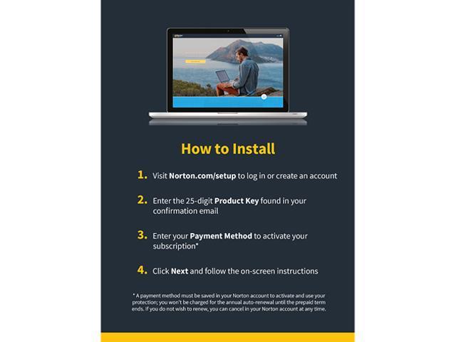 norton devices deluxe months vpn 25gb backup monitor protection cloud dark web
