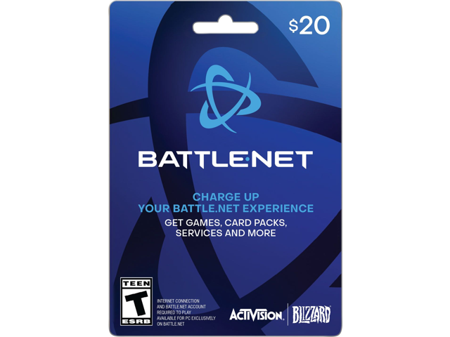  BattleNet Pre-Paid Game Card $20 : Everything Else