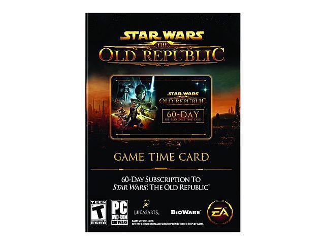 Star Wars: Old Republic 60 Day Prepaid Time Card PC Game