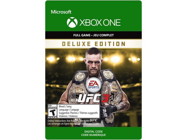 Ajuste A rayas entrega a domicilio UFC 3: Deluxe Edition Xbox One [Digital Code] Downloadable Games -  Newegg.com