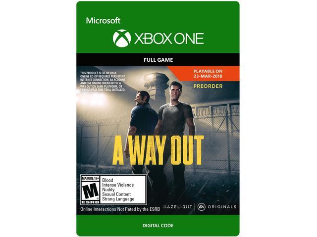 complicaties Ga wandelen herhaling A Way Out Xbox One [Digital Code] - Newegg.com