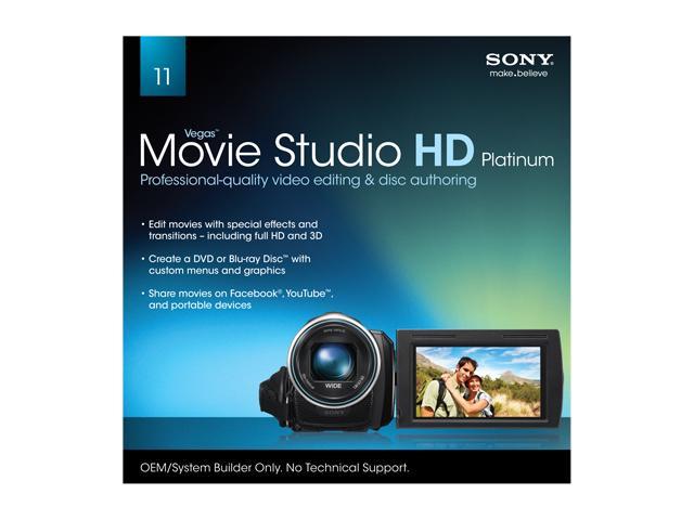 Buy OEM Vegas Movie Studio HD Platinum 11