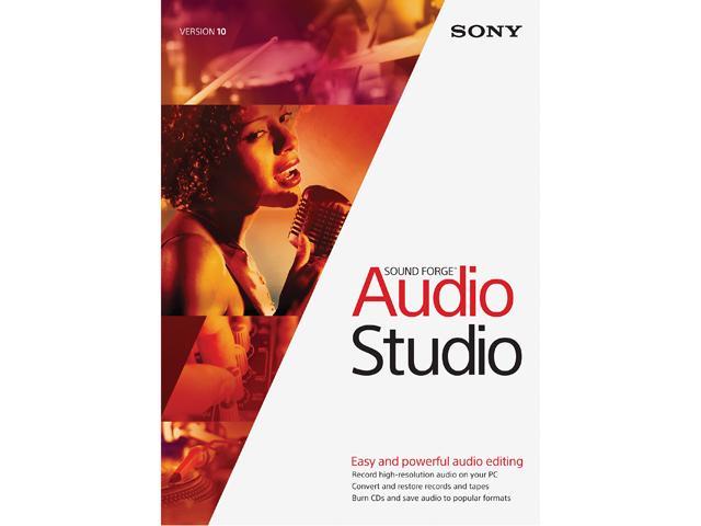 SONY Sound Forge Audio Studio 10 - Download