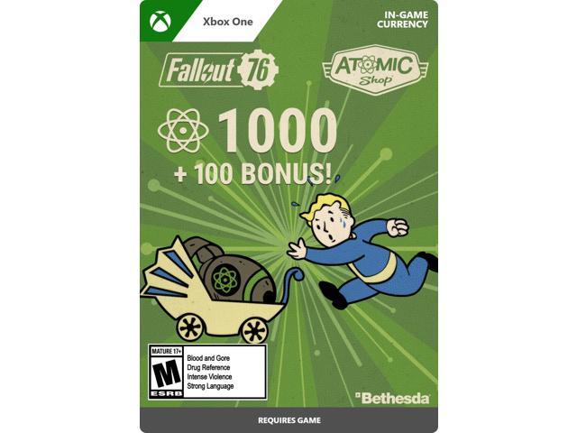 Fallout 76: 1000 (+100 Bonus) Atoms Xbox One [Digital Code]