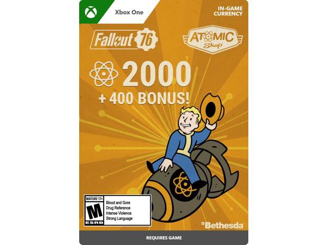 Fallout 76: 2000 (+400 Bonus) Atoms Xbox One [Digital Code]