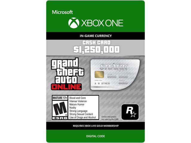 great white cash card xbox one