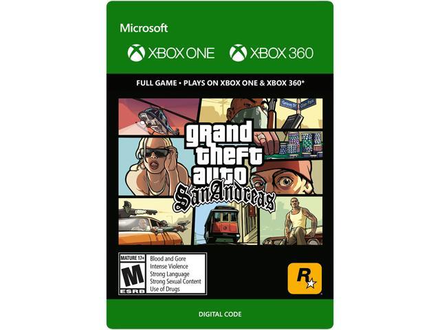 bestuurder gebonden Sta in plaats daarvan op Grand Theft Auto: San Andreas - Xbox One / XBOX 360 [Digital Code] -  Newegg.com