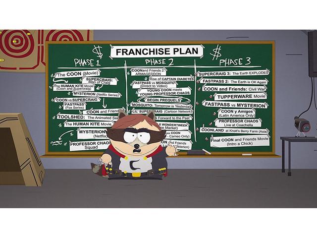 PROFESSOR CHAOS SOUTHPARK CONSTRUCTION SET TRIO TOOLSHED AND HUMAN KITE 