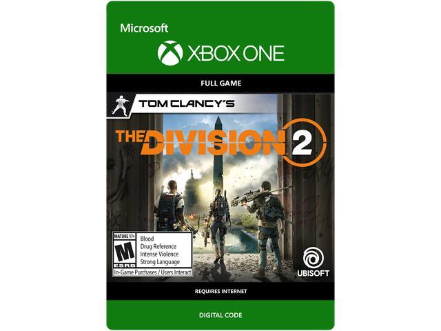 je bent is genoeg Magazijn Tom Clancy's The Division 2: Standard Edition Xbox One [Digital Code] -  Newegg.com