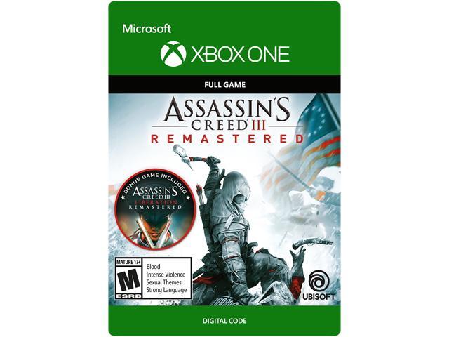 assassin's creed 3 xbox one