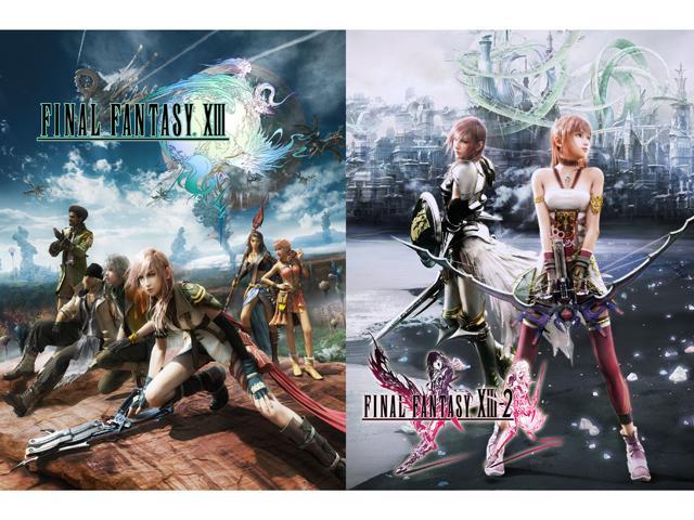 Final Fantasy Xiii Bundle 1 2 Online Game Codes Newegg Com