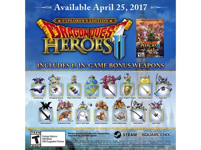 Dragon Quest Heroes 2 Explorers Edition [Online Game Code