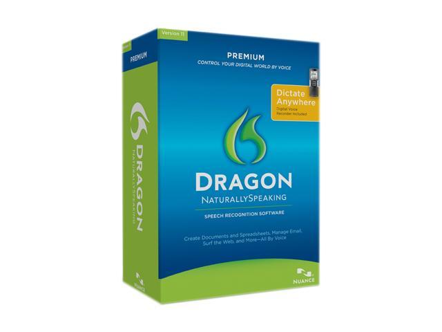 NUANCE Dragon Naturally Speaking Premium 11 with Recorder