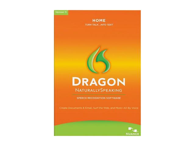 dragon naturallyspeaking home version 11 software