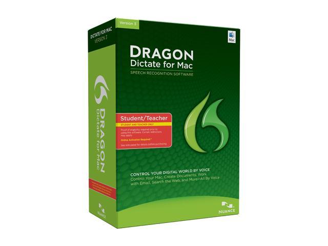 NUANCE Dragon Dictate for 3.0, Student/Teacher