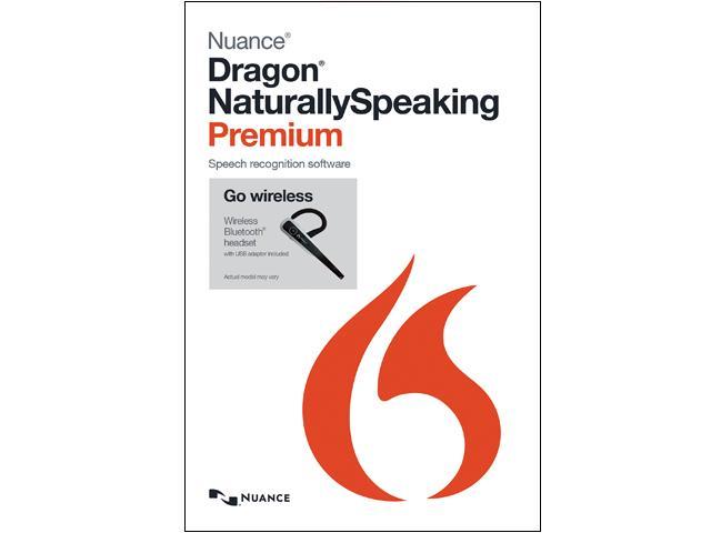 Dragon NaturallySpeaking Premium 13 - Wireless (Bluetooth)