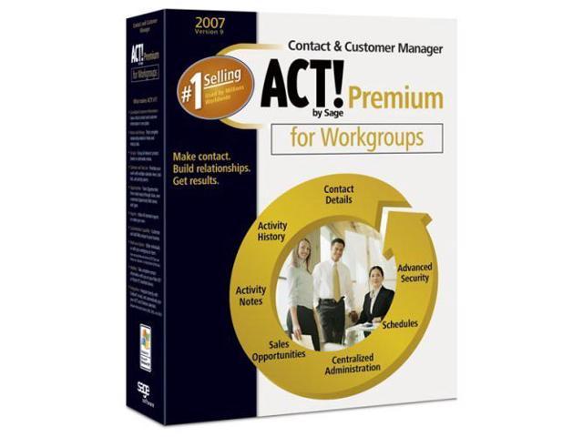 Sage ACT! Premium for Workgroups 2007 (9.0) EX Edition Upgrade