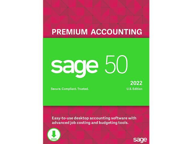 Sage 50 Premium Accounting 2022 U.S 1-User [Download]