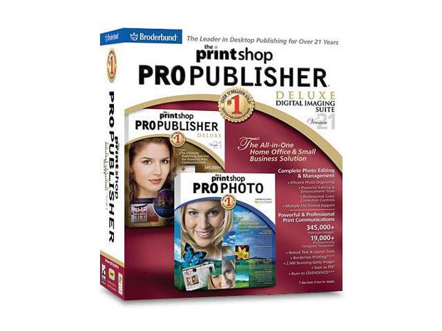 Encore Software The Print Shop 21 Pro Publisher Deluxe - Newegg.com