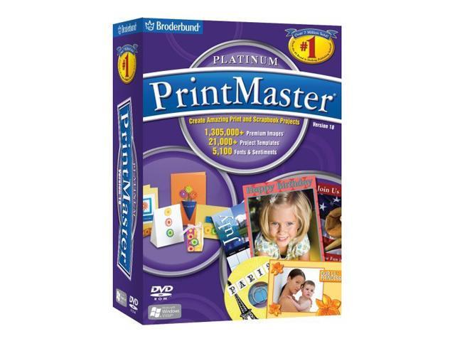 pdf creater not working with printmaster platinum 18