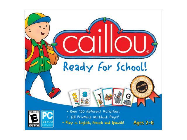 Encore Software Caillou Ready For School Jewel Case
