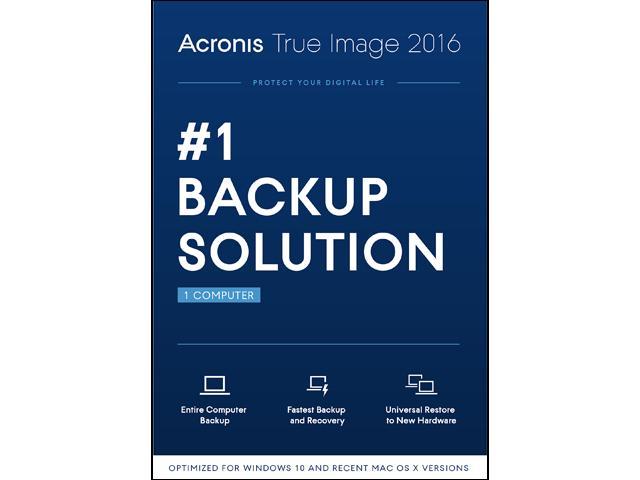 acronis home 2010 backup not working on windows 10