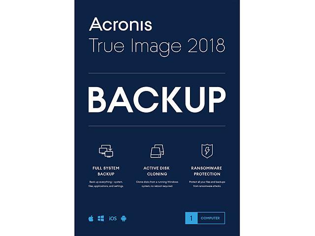 acronis true image 2018 1 device