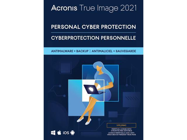 Acronis True Image 2021 - 5 PC/MAC