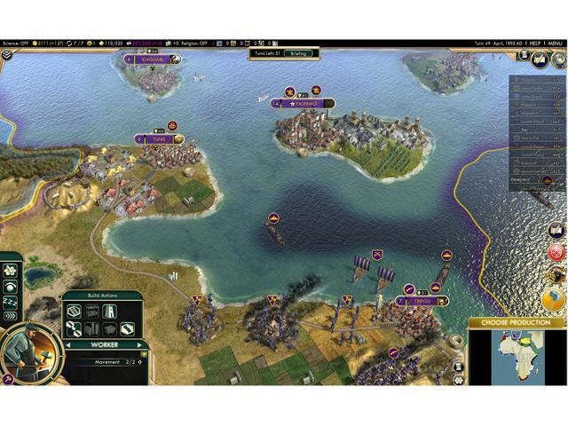 civilization 5 mac vs pc