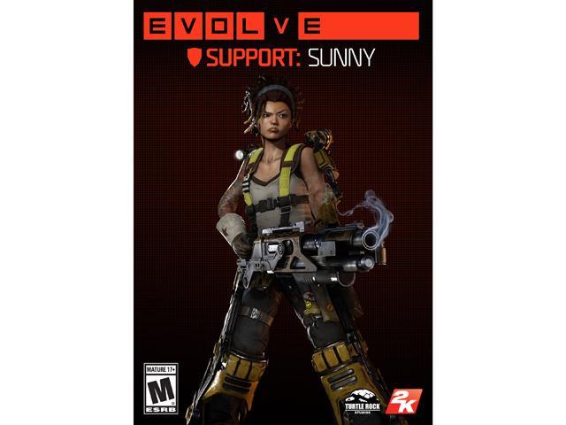 Evolve: Sunny Hunter Support Character  [Online Game Code]