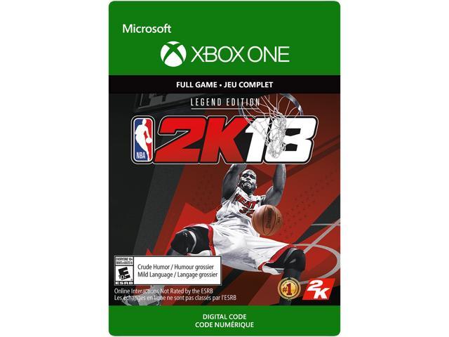 nba 2k18 xbox one digital code