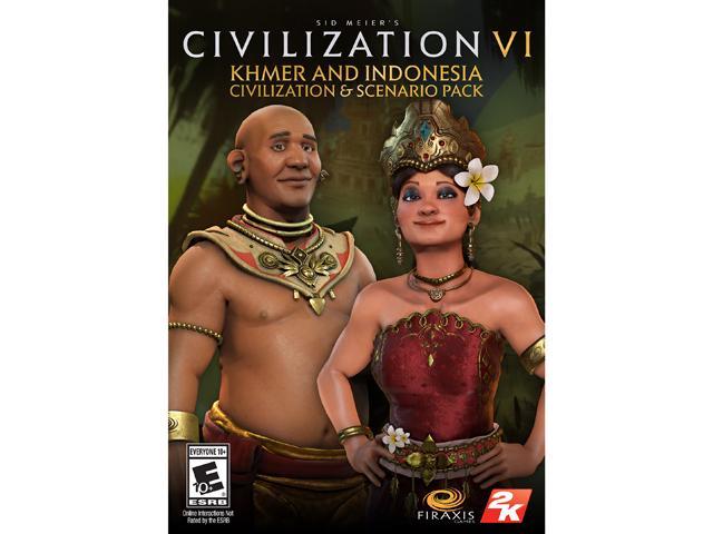 Sid Meier's Civilization VI - Khmer and Indonesia Civilization & Scenario Pack [Online Game Code]