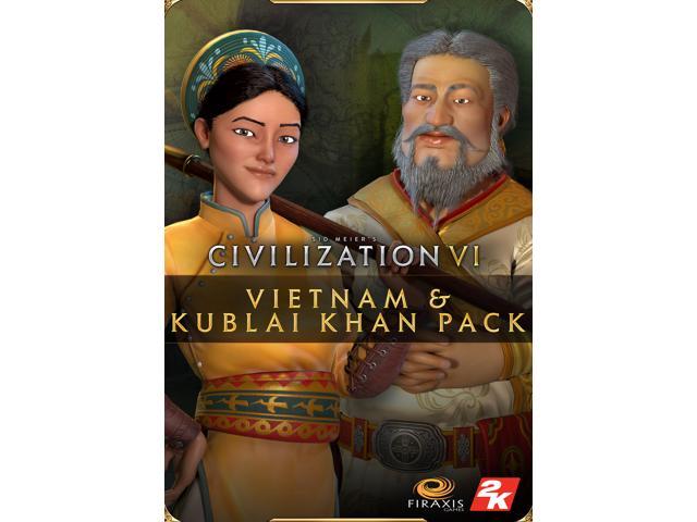 Sid Meier’s Civilization® VI - Vietnam & Kublai Khan Civilization & Scenario Pack  [Online Game Code]