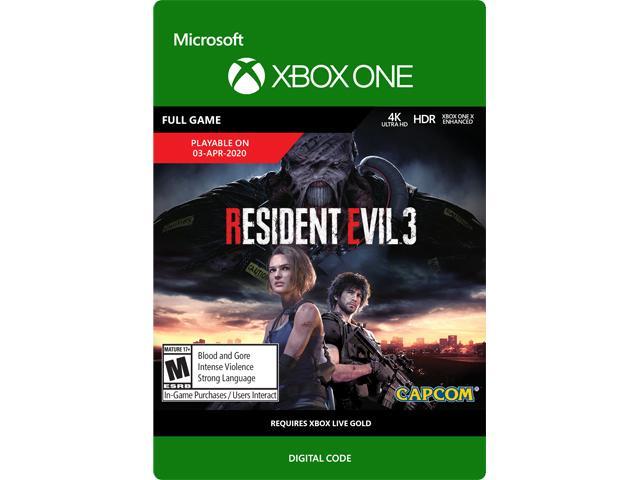 resident evil 3 digital xbox one