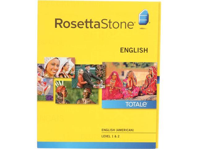 Rosetta Stone English (American) V4 Level 1 & 2 Set - Newegg.com